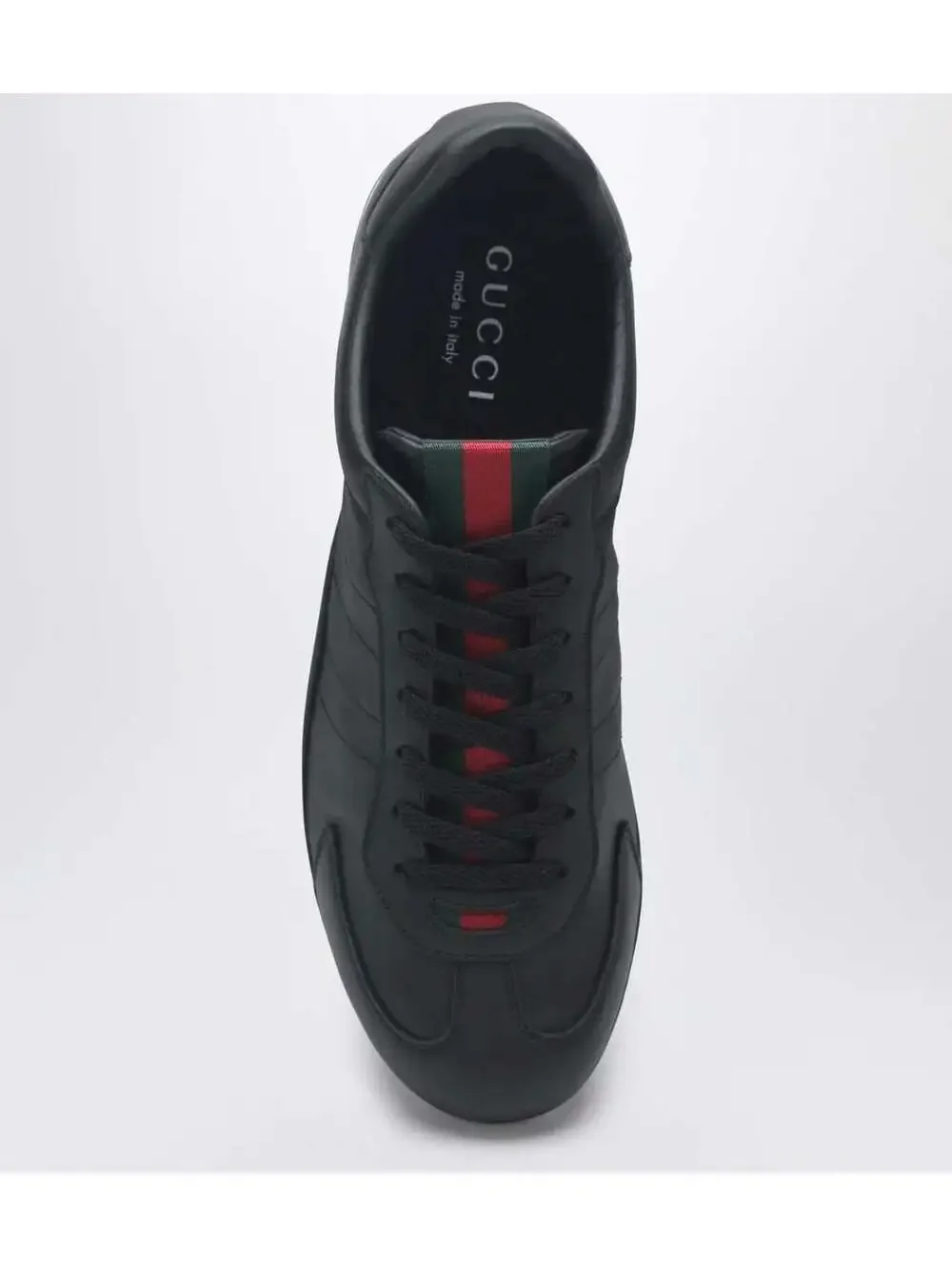 Gucci Shift Leather Sneakers (120)(PLEASE REQUEST YOUR SIZE BEFORE PURCHASING)